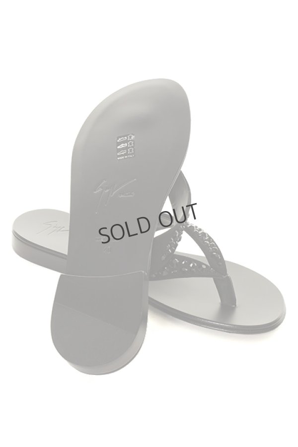 画像5: {SOLD}GIUSEPPE ZANOTTI ジュゼッペザノッティ GZM SANDAL GIM LOVER RICAMO{-AFS} (5)