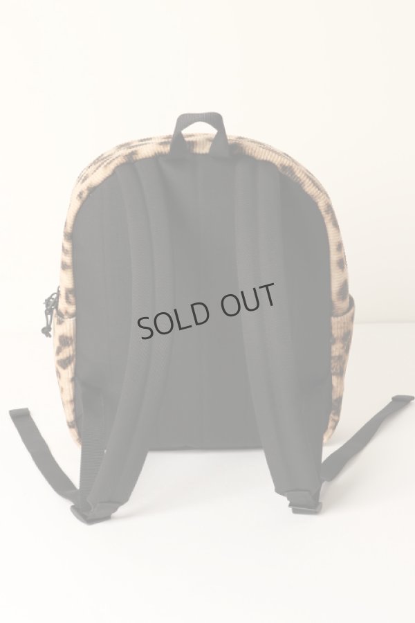 画像3: {SOLD}SAINT LAURENT PARIS サンローランパリ ヌックス バックパック(リブ編みレオパードプリント ベルベット){-BBA} (3)