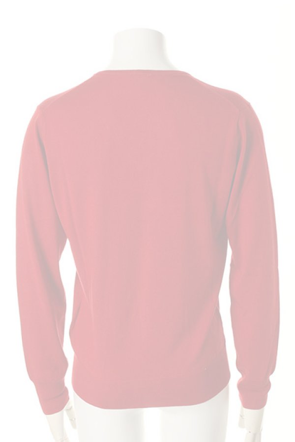 画像2:   BARK バーク V-NECK KNIT{474-39030001-250-AFA} (2)