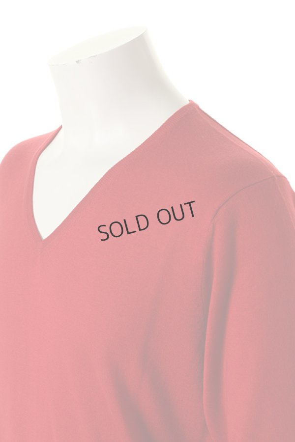 画像4: {SOLD}BARK バーク V-NECK KNIT{474-39030001-250-AFA} (4)