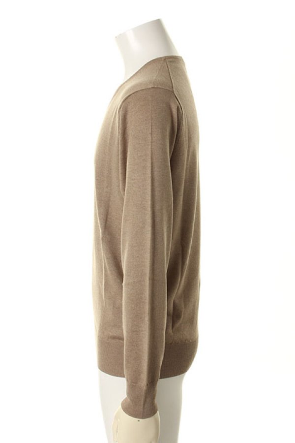 画像3: 【 50%OFF セール40,700円→20,350円】 BARK バーク V-NECK KNIT{474-39030001-710-AFA} (3)