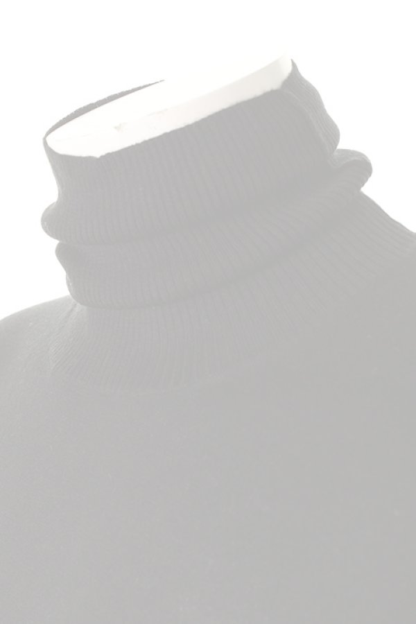 画像4:   BARK バーク TURTLE-NECK KNIT{474-39130001-150-AFA} (4)