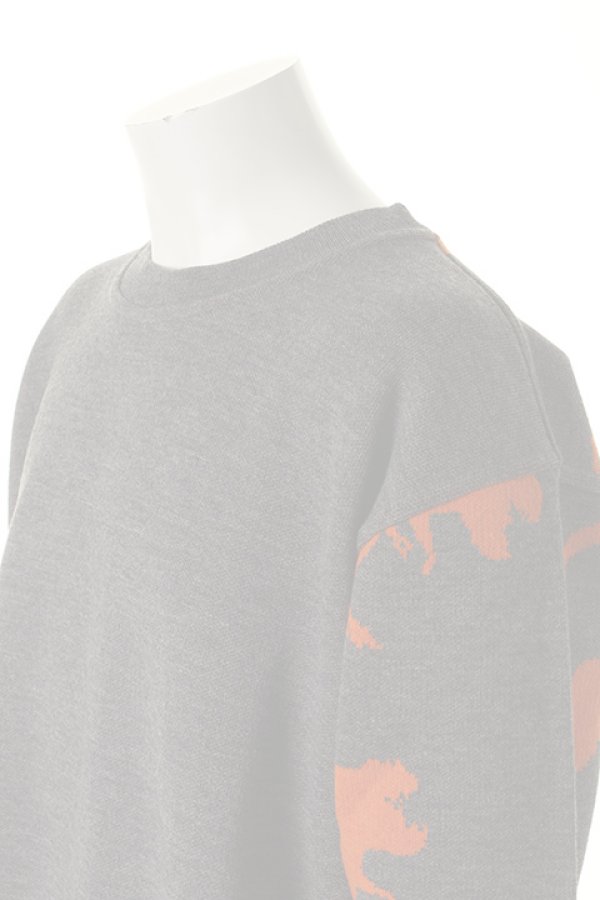 画像4:   BARK バーク CREWNECK KNIT{474-37430001-131-AFA} (4)