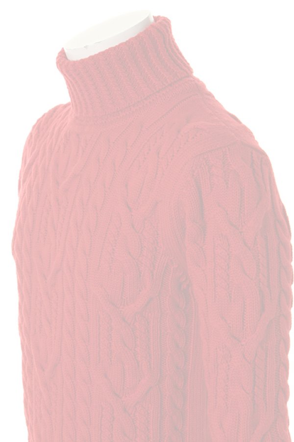 画像5:   BARK バーク CABLE KNIT{474-39930003-250-AFA} (5)