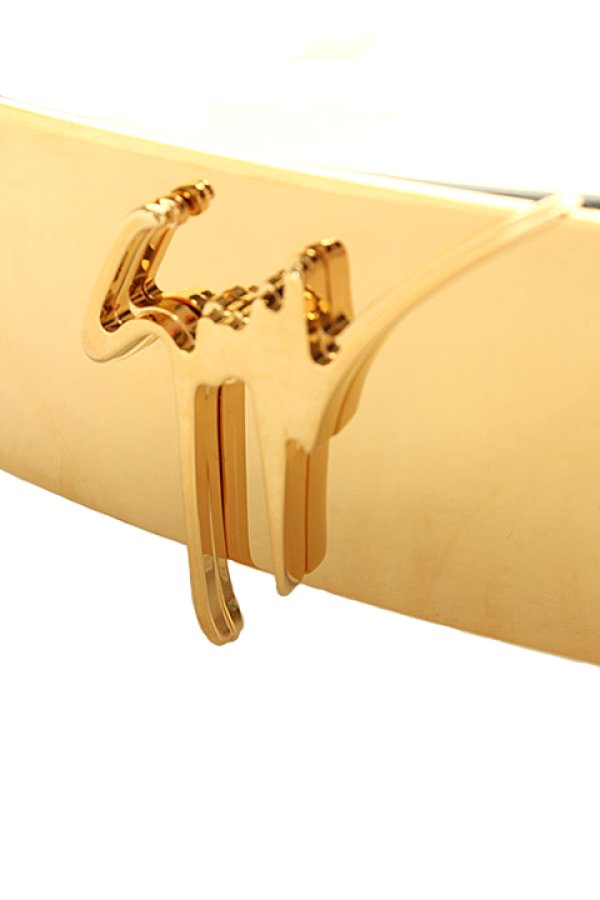 画像2: 【 30%OFF セール66,000円→46,200円】 GIUSEPPE ZANOTTI ジュゼッペザノッティ GZM CINTURA FIBBIA CROMATO{-AFA} (2)