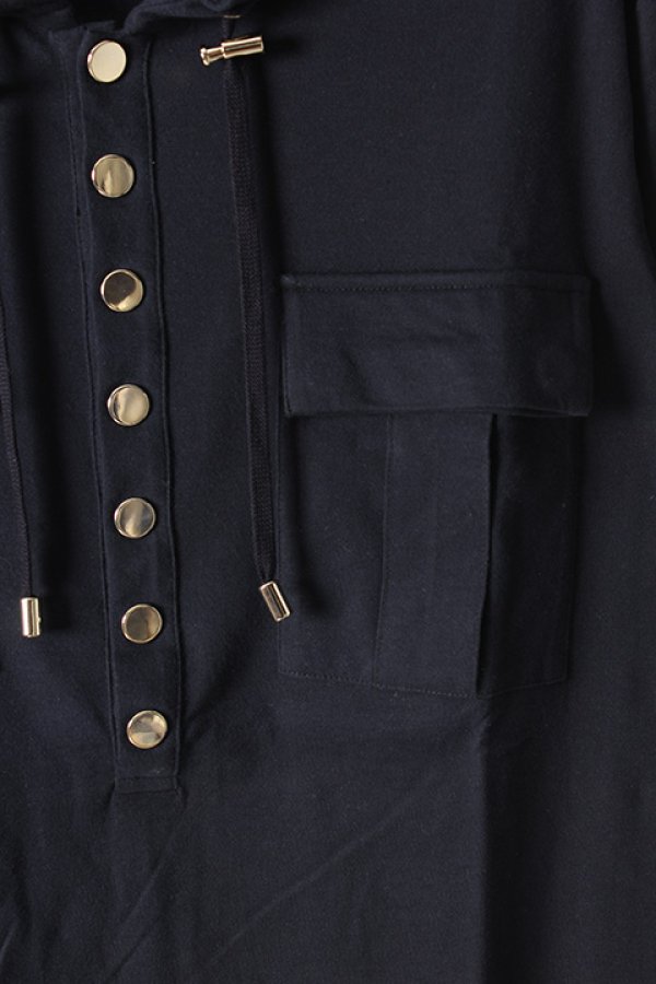 画像3: 【 30%OFF セール108,900円→76,230円】 BALMAIN バルマン BHR C&S TOP HOODIE CARGOPOCKET{-AGA} (3)