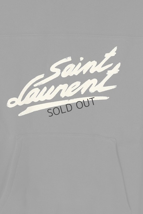 画像4: {SOLD}SAINT LAURENT PARIS サンローランパリ HOODED{631086YBVB2-1095-BJA} (4)