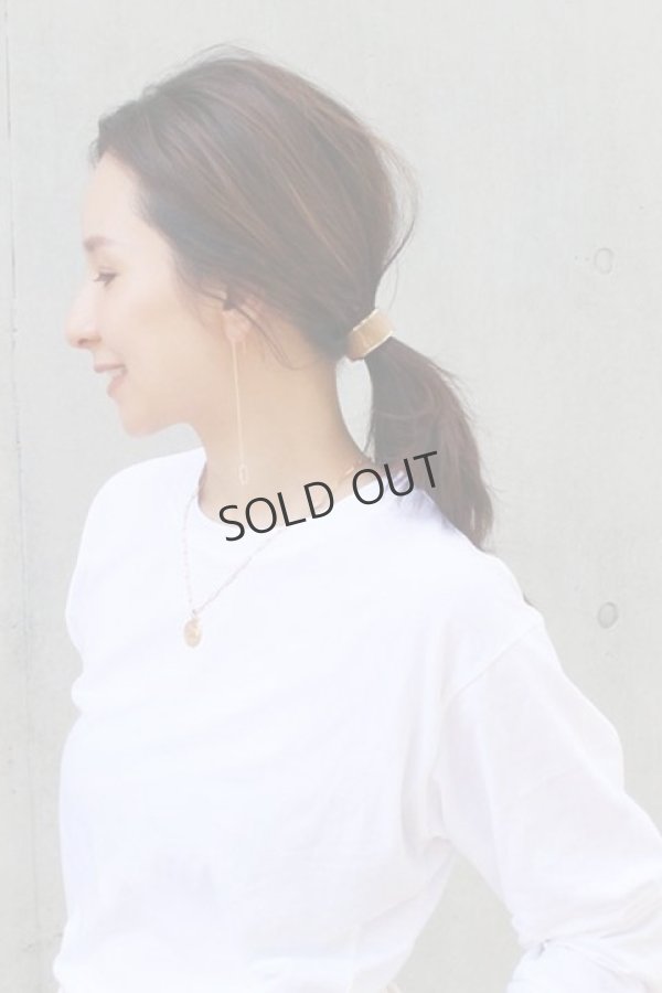 画像2: {SOLD}France Luxe フランス ラックス アトリエ エナメル カフ ポニー (キャメル/ゴールド){639709323952-BBS} (2)