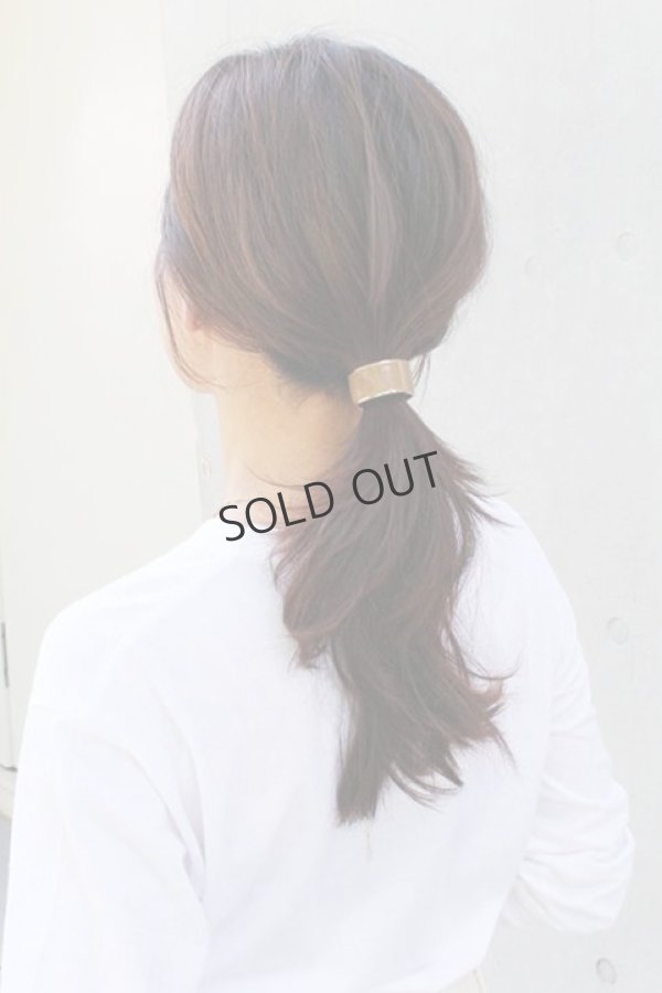 画像3: {SOLD}France Luxe フランス ラックス アトリエ エナメル カフ ポニー (キャメル/ゴールド){639709323952-BBS} (3)