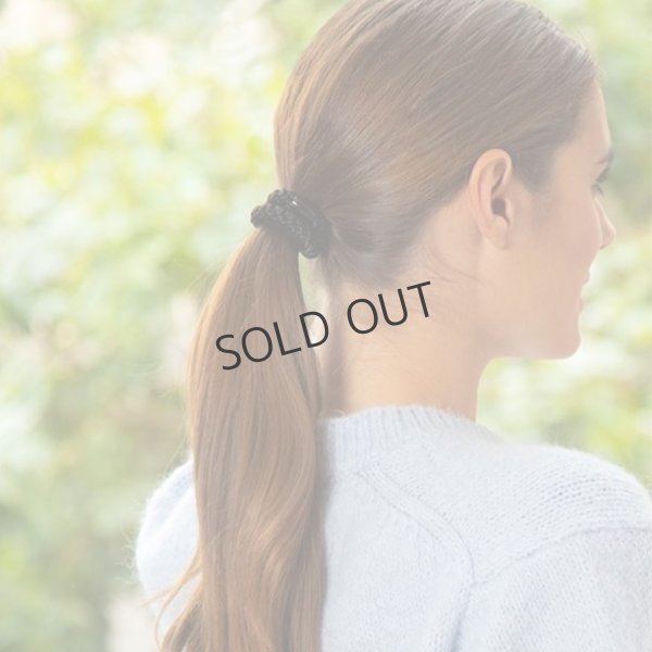 画像2: France Luxe フランス ラックス ポニーテール チューブ 15P(ブラック){639709348221-BAS} (2)