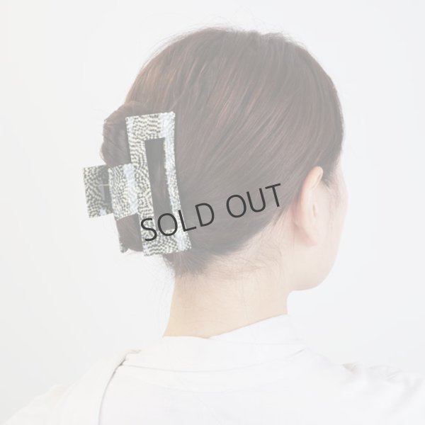 画像2: {SOLD}France Luxe フランス ラックス ラージ カットアウト レクタングル ジョー （オペラシルバー）{-BFS} (2)