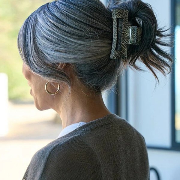 画像4: France Luxe フランス ラックス ラージ カットアウト レクタングル ジョー （オペラシルバー）{-BFS} (4)