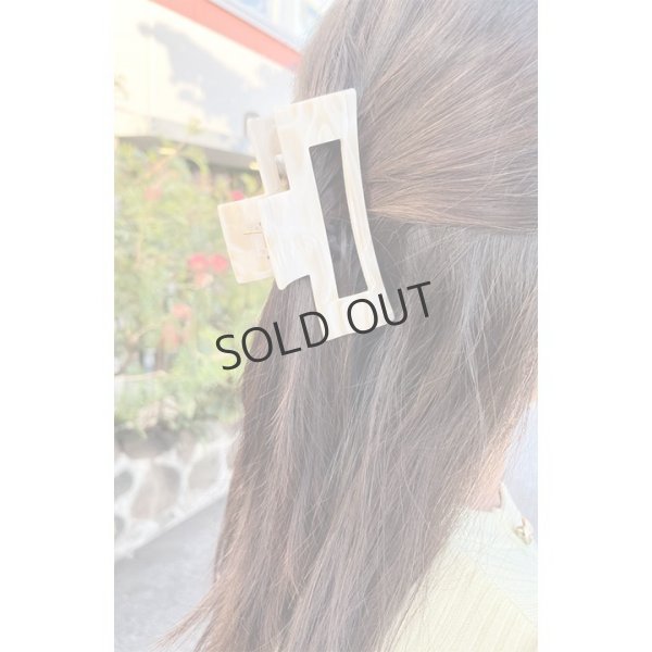 画像2: {SOLD}France Luxe フランス ラックス　ラージ カットアウト レクタングル ジョー（アルバ）{-BCS} (2)