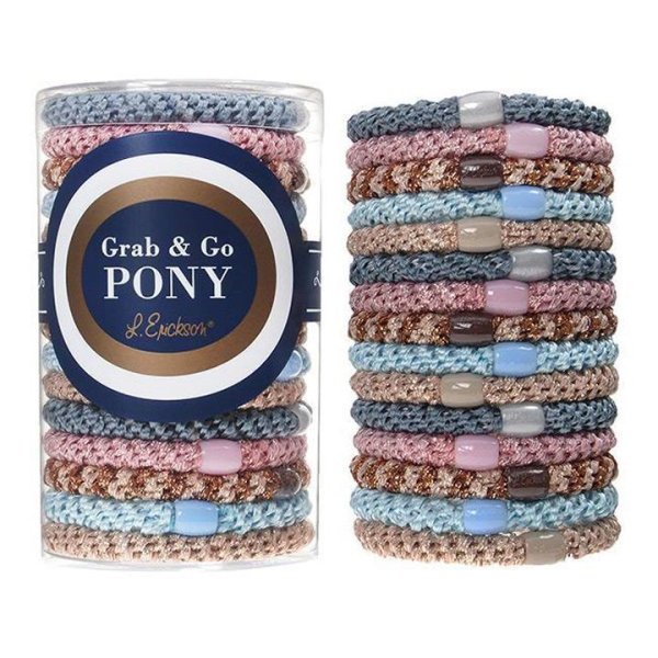 画像1: France Luxe フランス ラックス ポニーテール チューブ 15P(バレリーナ){639709444589-BAS} (1)