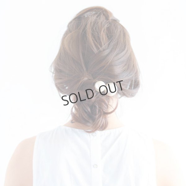 画像2: {SOLD}France Luxe フランス ラックス パール スパイラル スクリューピンL (クリーム/ガンメタル){639709449904-BBS} (2)