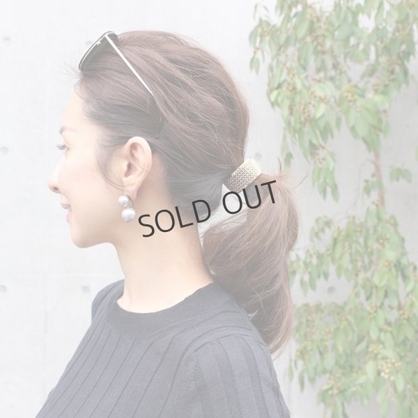 画像2: {SOLD}France Luxe フランス ラックス ウォーベン ワイヤー カフ ポニー{639709461173-BBS} (2)