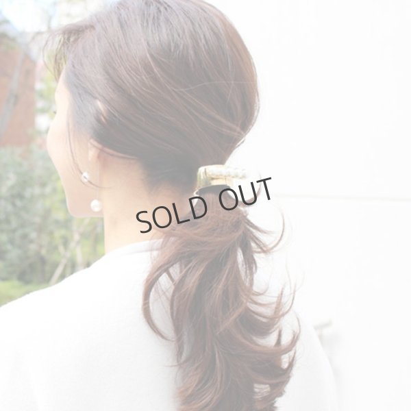 画像4: {SOLD}France Luxe フランス ラックス パール バー カフ ポニー (クリームパール/ゴールド){639709461685-BBS} (4)