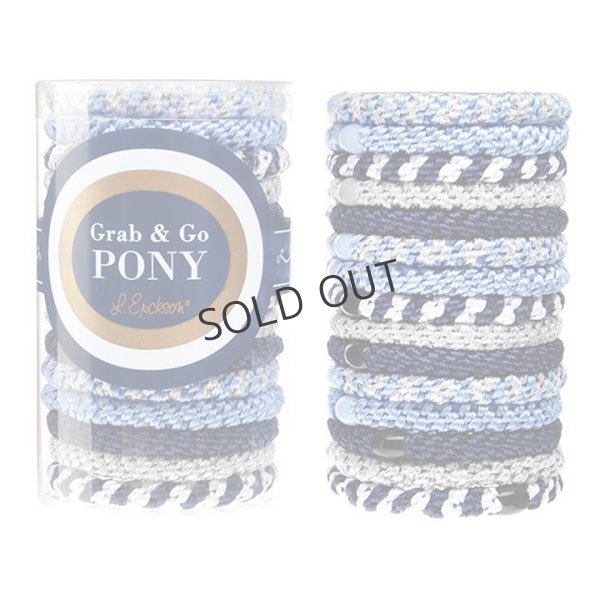 画像1: France Luxe フランス ラックス ポニーテール チューブ 15P(スパークル）{639709464419-BAA} (1)