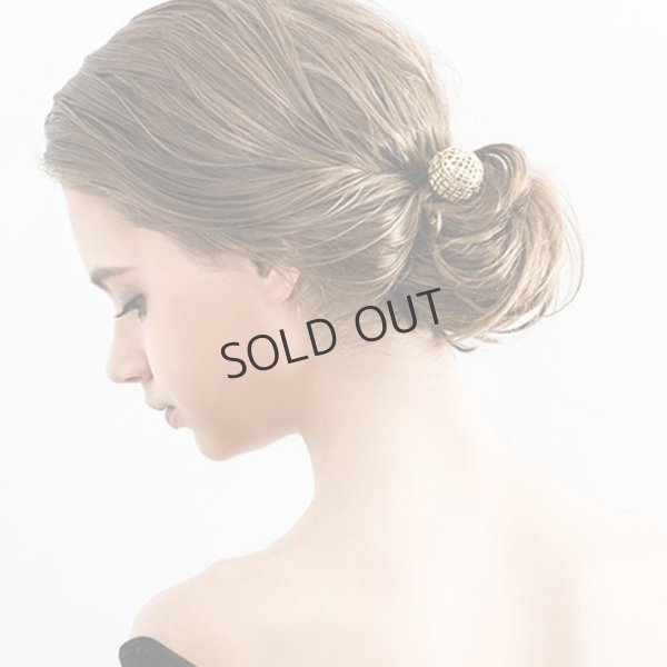 画像2: {SOLD}France Luxe フランス ラックス メタル メッシュ ボール スパイラル スクリューピンM (ゴールド){639709490647-BBS} (2)