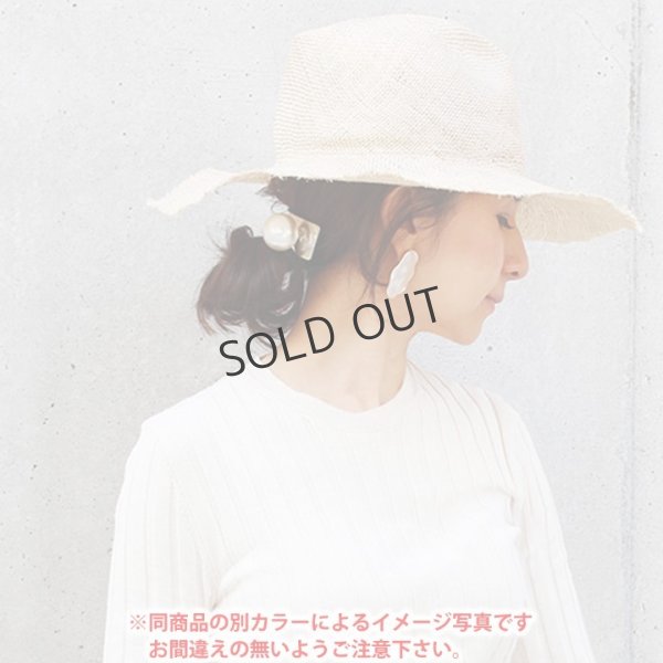 画像5: {SOLD}France Luxe フランス ラックス メタル ＆ パール バレッタ (クリーム/ゴールド){639709503484-BBS} (5)