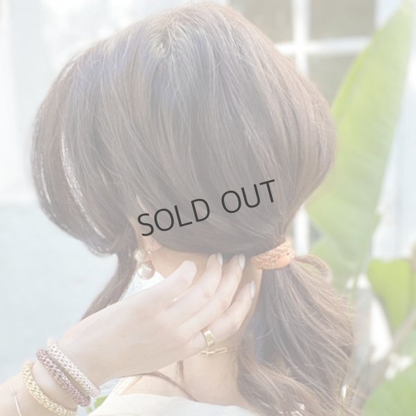 画像2: France Luxe フランス ラックス ポニーテール チューブ 8P（ブロンズメタリック）{639709601197-BBS} (2)