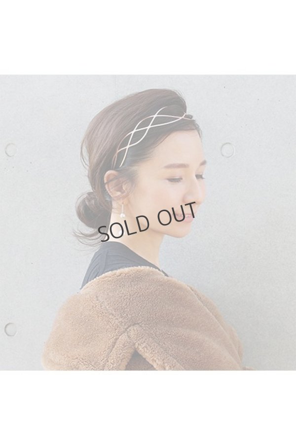 画像2: {SOLD}France Luxe フランス ラックス ウェイワード メタル ヘッドバンド{639709604655-BAS} (2)