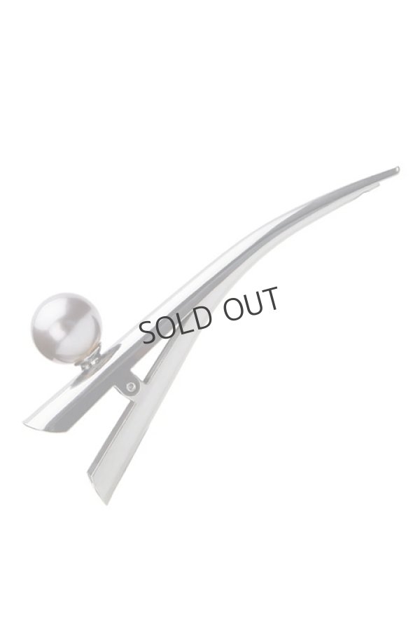 画像2: {SOLD}France Luxe フランス ラックス メイクオーバー ピンチ クリップ ウィズパール{639709604716-BAS} (2)