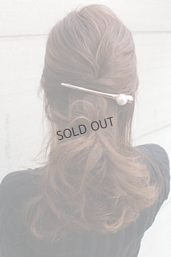 画像2: {SOLD}France Luxe フランス ラックス メイクオーバー ピンチ クリップ ウィズパール{639709604723-BAS} (2)