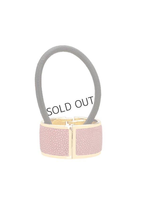 画像1: {SOLD}France Luxe フランス ラックス インレイ スティングレイ カフ ポニー (ピンクアートデコ){639709610212-BBS} (1)