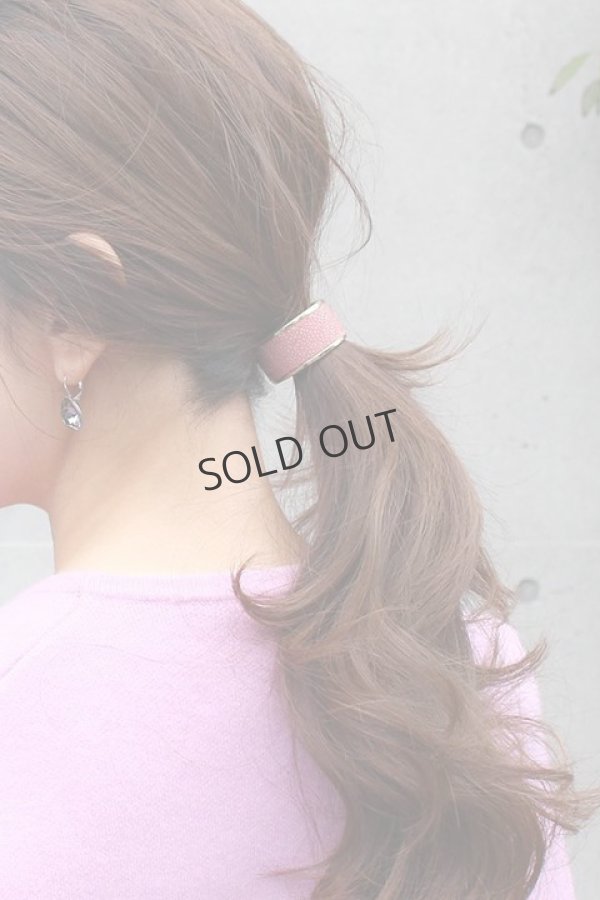 画像2: {SOLD}France Luxe フランス ラックス インレイ スティングレイ カフ ポニー (ピンクアートデコ){639709610212-BBS} (2)