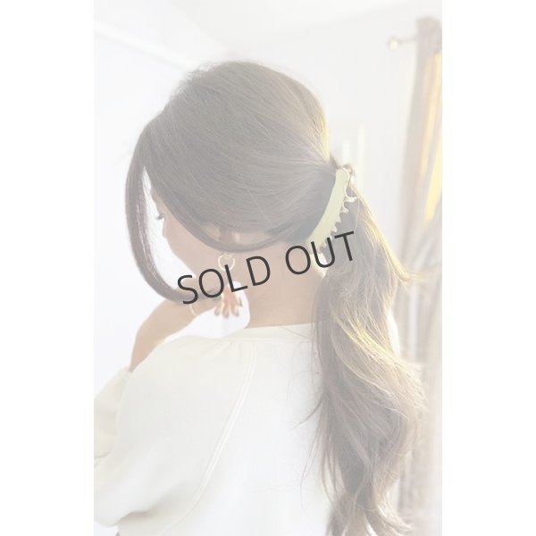 画像2: {SOLD}France Luxe フランス ラックス インレイ レザー キャスケード (クール キューカンバー){639709621515-BBS} (2)