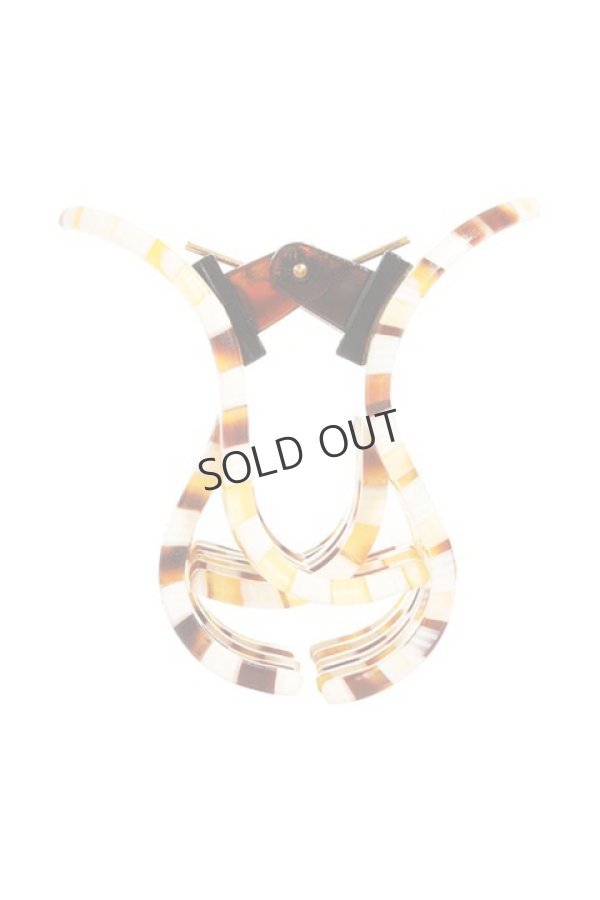 画像2: {SOLD}France Luxe フランス ラックス　ラージ ダブル トゥース ジョー （ダミエ）{-BCS} (2)