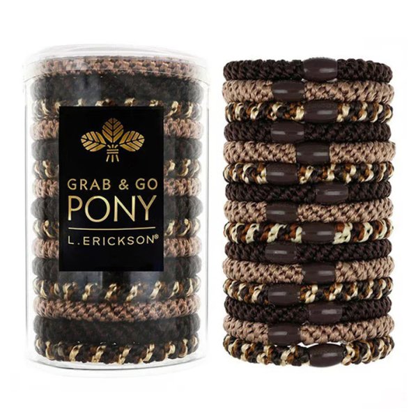 画像1: France Luxe フランス ラックス ポニーテール チューブ 15P（トフィー）{-BFS} (1)