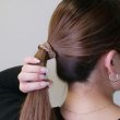 画像3: France Luxe フランス ラックス ポニーテール チューブ 8P（オートミール） (3)