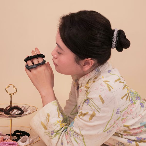 画像2: France Luxe フランス ラックス スクランチー チューブ 9P（シャドウ）{-BFS} (2)