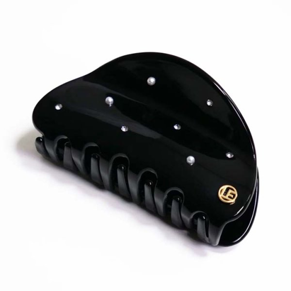 画像1: France Luxe フランス ラックス  《日本限定》 クワイエット グロー クリップ（ブラック）{-BFS} (1)