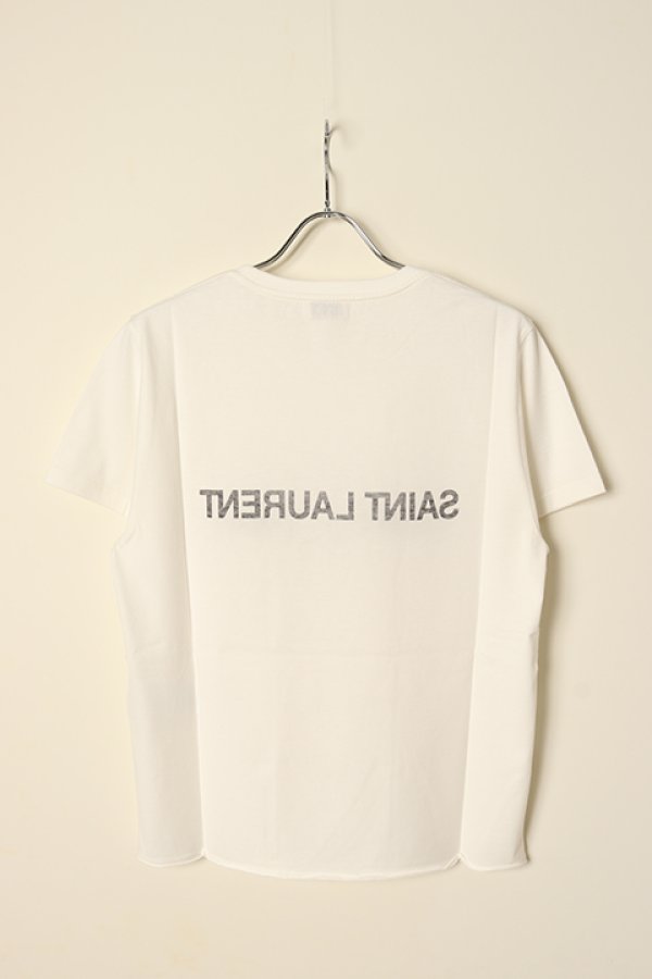 画像5: 【 30%OFF セール95,000円→66,501円】 SAINT LAURENT PARIS サンローランパリ ROUND NECK T-SHIRT{-BCA} (5)