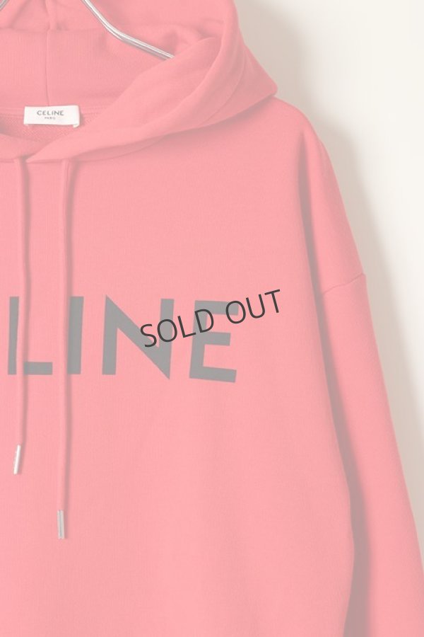 画像3: {SOLD}CELINE セリーヌ CELINE ルーズフーディー / コットンフリース{2Y321670Q.27SM-BBA} (3)