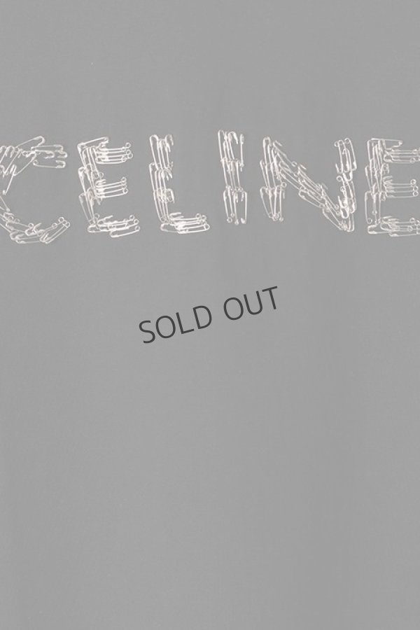 画像3: {SOLD}CELINE セリーヌ CELINE ルーズTシャツ{671Q2X63A-38NO-BBS} (3)