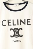 画像2: {SOLD}CELINE セリーヌ CELINE Tシャツ / コットンジャージー（レディース）{2X872671Q.01NB-BBA} (2)