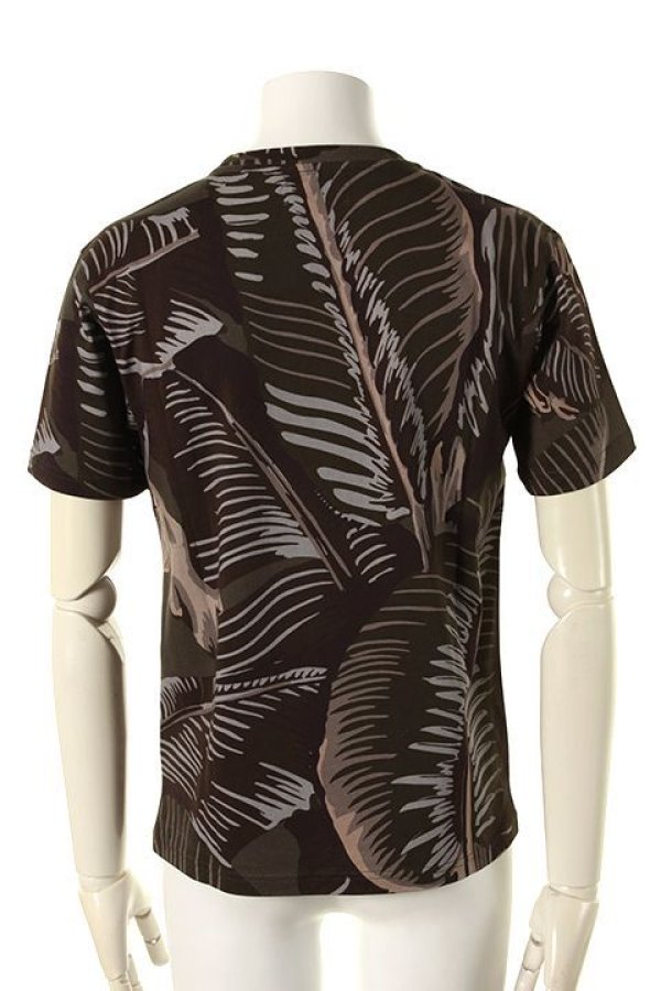 画像2: 【 40%OFF セール40,700円→24,420円】 Palm Angels パームエンジェルス ICONIC ANGEL ALLOVER BANANA LEAVES TEE{PMS6AA001040017-9988-AFA} (2)