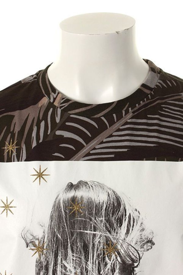 画像4: 【 40%OFF セール40,700円→24,420円】 Palm Angels パームエンジェルス ICONIC ANGEL ALLOVER BANANA LEAVES TEE{PMS6AA001040017-9988-AFA} (4)