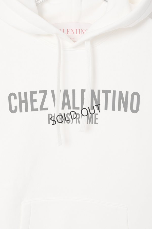 画像3: {SOLD}Valentino ヴァレンティノ シェ ヴァレンティノプリント コットン フード付きスウェットシャツ{-BDA} (3)