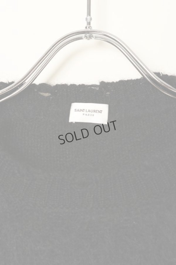 画像2: {SOLD}SAINT LAURENT PARIS サンローランパリ プレイボーイ セーター(モヘア){-BBA} (2)