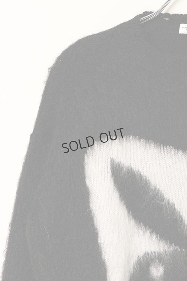 画像3: {SOLD}SAINT LAURENT PARIS サンローランパリ プレイボーイ セーター(モヘア){-BBA} (3)