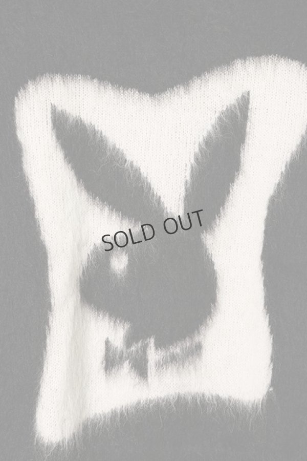 画像4: {SOLD}SAINT LAURENT PARIS サンローランパリ プレイボーイ セーター(モヘア){-BBA} (4)