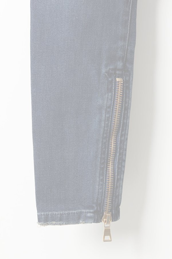 画像4:   BALMAIN バルマン BF1 DENIM BIKER BLUE{725998264N-3180-AIS} (4)