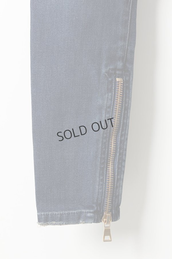 画像4: {SOLD}BALMAIN バルマン BF1 DENIM BIKER BLUE{725998264N-3180-AIS} (4)