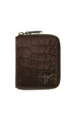 画像1: {SOLD}GIUSEPPE ZANOTTI ジュゼッペザノッティ GZM SLG SMALL ZIP WALLET MEN{72IAU7012GO-216-AGA} (1)