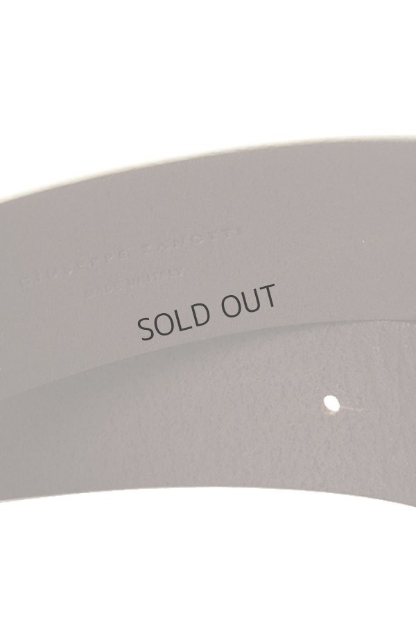 画像4: {SOLD}GIUSEPPE ZANOTTI ジュゼッペザノッティ GZM BELT{72IAU7029ES-216-AGA} (4)